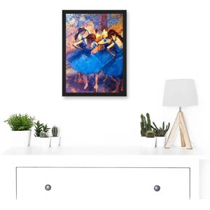 Artery8 - Degas Ballerina - A4 - Blue - Wall Art Print Artery8 - Degas Ballerina - A4 - Blue - Wall Art Print