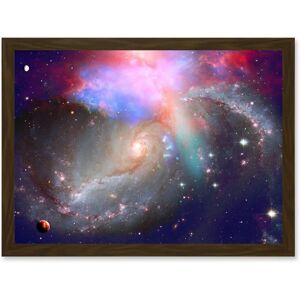 Artery8 - Spiral Galaxy Artwork - A4 - Framed Wall Art Artery8 - Spiral Galaxy Artwork - A4 - Framed Wall Art