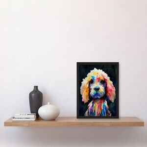 Artery8 - Bright Abstract Colourful Dogs Artwork - Art print Artery8 - Bright Abstract Colourful Dogs Artwork - Art print