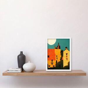 Artery8 - Dean Village - Multicolor - A4 - Wall Art Artery8 - Dean Village - Multicolor - A4 - Wall Art
