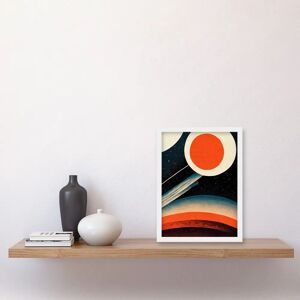 Artery8 - Retro Boho Space Starscape - Navy - Wall Art Artery8 - Retro Boho Space Starscape - Navy - Wall Art