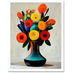 Artery8 - Midcentury Floral Bouquet - Art Print Artery8 - Midcentury Floral Bouquet - Art Print