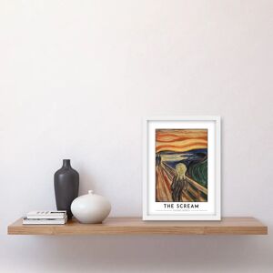 Artery8 - The Scream - A4 - Framed - Wall Art Artery8 - The Scream - A4 - Framed - Wall Art