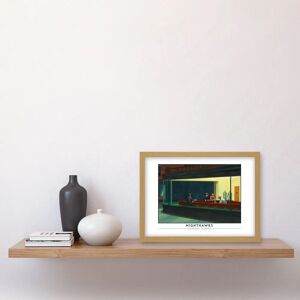 Artery8 - Edward Hopper Nighthawks - A4 - Art Print Artery8 - Edward Hopper Nighthawks - A4 - Art Print