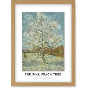 Artery8 - The Pink Peach Tree - A4 - Wall Art Print Artery8 - The Pink Peach Tree - A4 - Wall Art Print