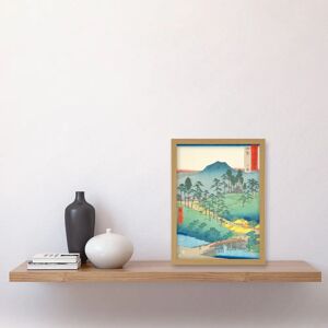 Artery8 - Ueno Iga Province - Hiroshige Woodblock - Wall Art Print Artery8 - Ueno Iga Province - Hiroshige Woodblock - Wall Art Print