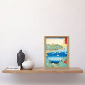 Artery8 Kominato - A4 - light oak - framed wall art print Artery8 Kominato - A4 - light oak - framed wall art print