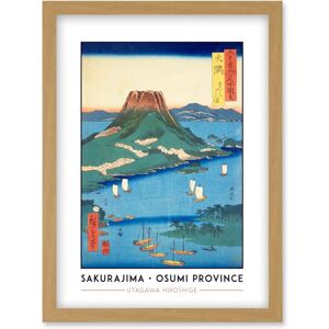 Artery8 - Hiroshige - Woodblock - Framed Art Print Artery8 - Hiroshige - Woodblock - Framed Art Print