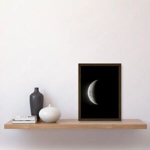 Artery8 - Lunar Phases Moon Waning Crescent - brown Artery8 - Lunar Phases Moon Waning Crescent - brown