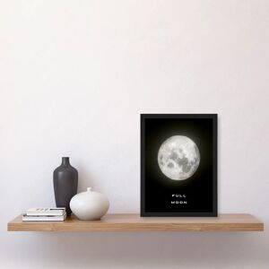 Artery8 Phases of the Moon - Black - A4 - Framed - Poster Artery8 Phases of the Moon - Black - A4 - Framed - Poster