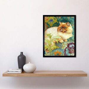 Artery8 - Orange Persian Cat - Orange - Art Print Artery8 - Orange Persian Cat - Orange - Art Print