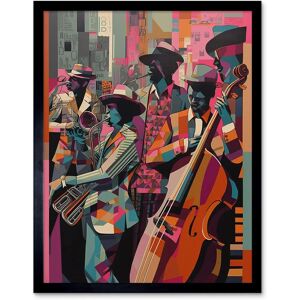 Artery8 - Jazz Festival Musicians - Abstract - Art print Artery8 - Jazz Festival Musicians - Abstract - Art print
