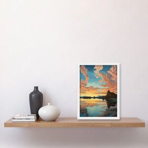 Artery8 - Cloud Reflections - A4 - Framed - Wall Art Artery8 - Cloud Reflections - A4 - Framed - Wall Art