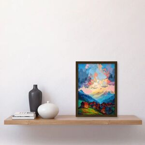 Artery8 - Atmospheric Clouds - Alps - A4 - Wall Art Print Artery8 - Atmospheric Clouds - Alps - A4 - Wall Art Print
