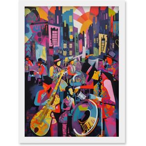 Artery8 - Jazz Musicians - Abstract - Wall Art Print Artery8 - Jazz Musicians - Abstract - Wall Art Print
