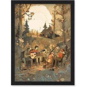 Artery8 - Countryside Folk Band in Forest Sunset Artery8 - Countryside Folk Band in Forest Sunset
