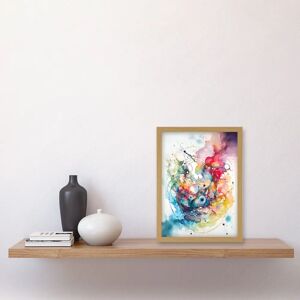 Artery8 - Abstract Multicolor Splatter - A4 - Wall Art Print Artery8 - Abstract Multicolor Splatter - A4 - Wall Art Print