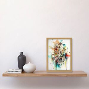 Artery8 - Abstract Geometric Fractal - A4 - Wall Art Print Artery8 - Abstract Geometric Fractal - A4 - Wall Art Print