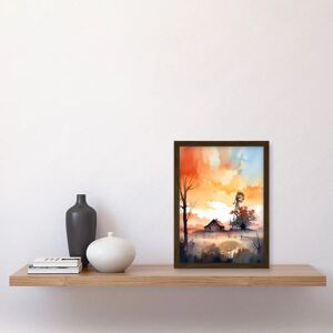 Artery8 - Sunrise Clouds - Countryside - Windmill - Art Print Artery8 - Sunrise Clouds - Countryside - Windmill - Art Print