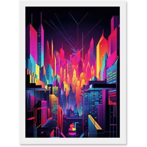 Artery8 - Neon City Night - Wall Art Artery8 - Neon City Night - Wall Art