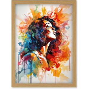 Artery8 - Woman with Synesthesia - Framed Wall Art Print Artery8 - Woman with Synesthesia - Framed Wall Art Print