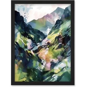 Artery8 - Spring Mountain Slope - Black - Print Artery8 - Spring Mountain Slope - Black - Print