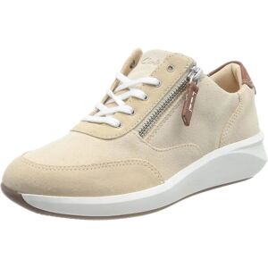 Clarks Un Rio Zip Women's Trainers - Light Sand Nubuck Clarks Un Rio Zip Women's Trainers - Light Sand Nubuck