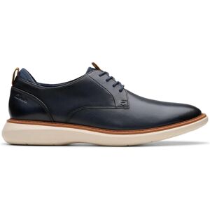 Clarks Brantin Dark Blue Leather Shoes - Shoes Clarks Brantin Dark Blue Leather Shoes - Shoes