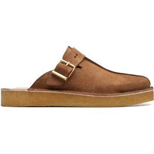 Clarks Originals Trek Mule - Suede Yellow - 25mm Heel - Sandals Clarks Originals Trek Mule - Suede Yellow - 25mm Heel - Sandals