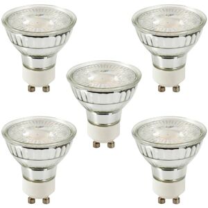 Litecraft Light Bulb Gu10 5 Watt Dimmable 3000k Led Lamp In Warm White - 5 Pack Litecraft Light Bulb Gu10 5 Watt Dimmable 3000k Led Lamp In Warm White - 5 Pack