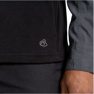 Craghoppers Heren Corey Fleece Gilet - Zwart - Maat M - Lichtgewicht en isolerend Craghoppers Heren Corey Fleece Gilet - Zwart - Maat M - Lichtgewicht en isolerend
