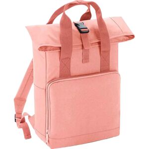 Sac à dos unisexe rose Bagbase - Fermeture roulante - Poignée double Sac à dos unisexe rose Bagbase - Fermeture roulante - Poignée double