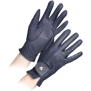 Aubrion L Navy Leather Riding Gloves - Riding Gloves Aubrion L Navy Leather Riding Gloves - Riding Gloves