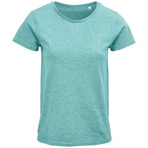 Sols Dames Crusader Heather Organic T-Shirt - Lichtgroen - T-Shirt Sols Dames Crusader Heather Organic T-Shirt - Lichtgroen - T-Shirt