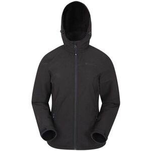 Mountain Warehouse Damen Exodus Atmungsaktive Soft Shell Jacke - Schwarz - Größe 18 Mountain Warehouse Damen Exodus Atmungsaktive Soft Shell Jacke - Schwarz - Größe 18