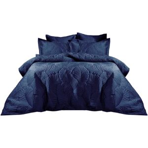 Ensemble de Couette en Velours Palmeria - Marine - Parure Ensemble de Couette en Velours Palmeria - Marine - Parure
