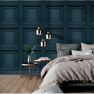 Pertemba FR - Home Oliana Panel Wallpaper Blue/beige/green - Wallcovering Pertemba FR - Home Oliana Panel Wallpaper Blue/beige/green - Wallcovering