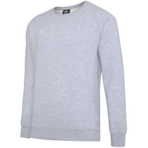 Umbro Womens/ladies Grey Marl/white Small Sweatshirt - Casual Top Umbro Womens/ladies Grey Marl/white Small Sweatshirt - Casual Top