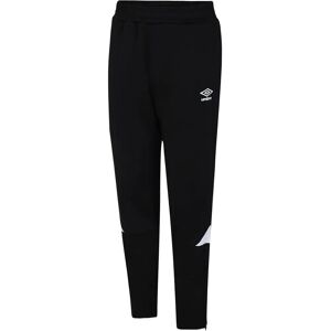 Umbro Childrens Tapered Training Jogging Bottoms - Black/White - Kids Umbro Childrens Tapered Training Jogging Bottoms - Black/White - Kids