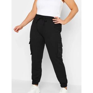 Yours Black Cargo Joggers Plus Size - Joggers Yours Black Cargo Joggers Plus Size - Joggers