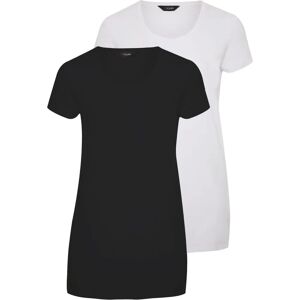 Yours Curve Longline T-Shirt 2 Pack - T-shirt Yours Curve Longline T-Shirt 2 Pack - T-shirt