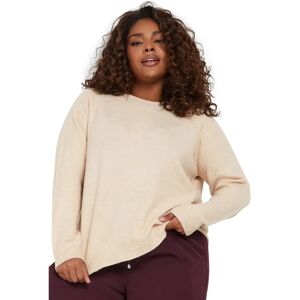 Yours Cream 22-24 Soft Touch Knitted Jumper - Jumper Yours Cream 22-24 Soft Touch Knitted Jumper - Jumper