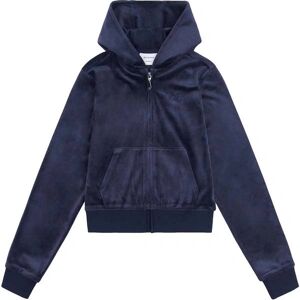 Juicy Couture Barne-velur Hoodie med glidelås - Hoodie Juicy Couture Barne-velur Hoodie med glidelås - Hoodie
