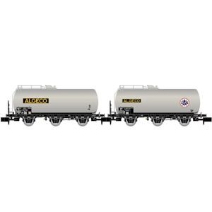 Arnold - HN6607 SNCF - 3 Axle - Algeco Set (2) - Tank Wagon Arnold - HN6607 SNCF - 3 Axle - Algeco Set (2) - Tank Wagon
