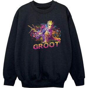 Absolute Cult Marvel Girls Guardians Of The Galaxy Abstract Groot Sweatshirt - Youth 12-13 yrs Absolute Cult Marvel Girls Guardians Of The Galaxy Abstract Groot Sweatshirt - Youth 12-13 yrs