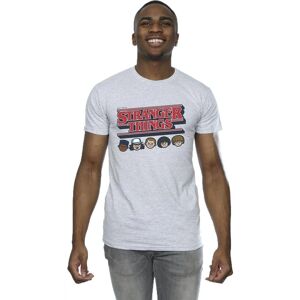 Absolute Cult Netflix Stranger Things Logo T-Shirt Sport Grey Small Absolute Cult Netflix Stranger Things Logo T-Shirt Sport Grey Small