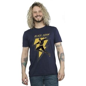 DC Comics Black Adam Golden Bolt Chest T-Shirt DC Comics Black Adam Golden Bolt Chest T-Shirt