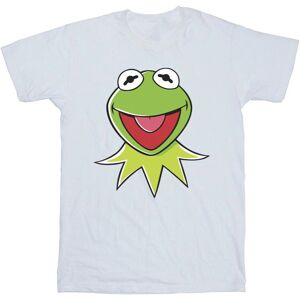 Disney Kermit Hoofd T-Shirt - Heren Wit Slim Fit Disney Kermit Hoofd T-Shirt - Heren Wit Slim Fit