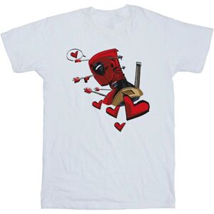 T-shirt blanc Marvel Deadpool Love Arrow - T-Shirt T-shirt blanc Marvel Deadpool Love Arrow - T-Shirt