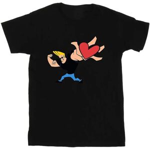 Pertemba FR Johnny Bravo Heart Present T-Shirt - T-Shirt Pertemba FR Johnny Bravo Heart Present T-Shirt - T-Shirt